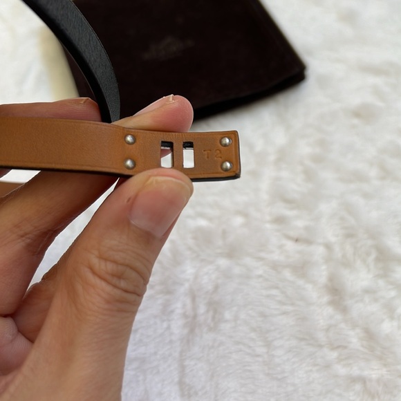 Hermes leather bracelet - Picture 4 of 6